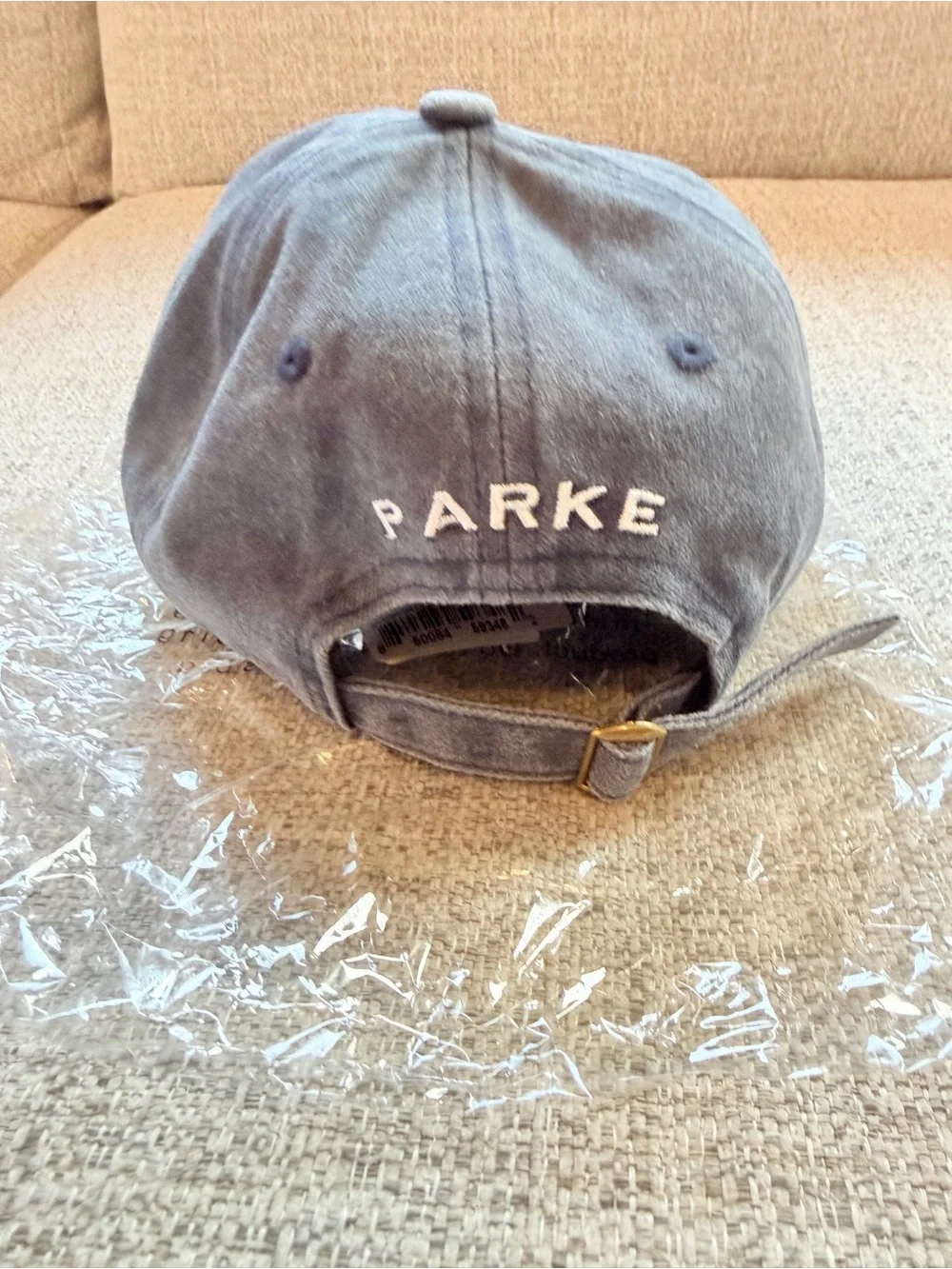 Parke x Martha's Vineyard Baseball Cap washed navy limited edition NIB